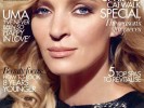 Ума Турман украсит обложку февральского «Harper's Bazaar» (4 ФОТО)
